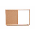 QuartetÌ´å¬/SKILCRAFT Combination Board - Oak Frame, NSN 7110-01-568-0401