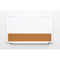 QuartetÌ´å¬/SKILCRAFTÌ´å¬ Cubicle Dry Erase-Cork Combination Board - Aluminum Frame, NSN 7110-01-568-0402