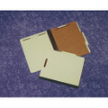 Reinforced Top File Folders - 1 Divider, 4 Part, 2" Expansion, Letter Size, NSN 7530-01-463-2330
