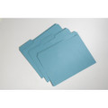 Recycled File Folders - Process Chlorine Free, Single Ply Tabs, Blue, NSN 7530-01-566-4131