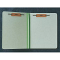 File Folder-Pressboard-Full Top Tab, 2- 1" Fasteners, 25/ BX, Letter, Lt. Green, NSN 7530-01-556-7913
