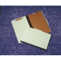 Reinforced Top File Folders - 2 Dividers, 6 Part, 2" Expansion, Legal Size, NSN 7530-01-517-1781