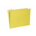 Hanging File Folder - 1/5 Cut, Letter Size, Yellow, NSN 7530-01-364-9501