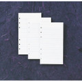 Loose-Leaf Paper - Ruled - 6 3/4" x 3 3/4", Holes 3/4" Apart - 6-Ring, NSN 7530-00-286-6366