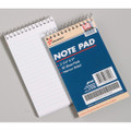 Notepad - 3 1/4" x 5 1/2", White, NSN 7530-01-454-7392