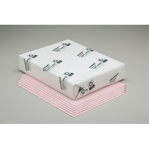 Dual Purpose Xerographic Copy Paper - 8 1/2 x 11, Pink, NSN  7530-01-150-0334 - The ArmyProperty Store