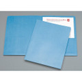 Double Pocket Portfolio - 11" x 8 1/2", Light Blue, NSN 7510-00-584-2490