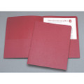 Double Pocket Portfolio - 11" x 8 1/2", Red, NSN 7510-01-512-2415