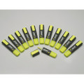 SKILCRAFT Liquid Ink Highlighter - 12 Pack, Fluorescent Yellow Ink, NSN 7520-01-553-8143