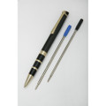 Executive Twist Pen - Medium Point, Blue Metallic Barrel, NSN 7520-01-451-2276