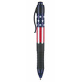 Americana Ball Point Pen - Medium Point, Black Ink, Red/White/Blue Barrel, NSN 7520-01-529-1850