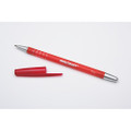 Rubberized/Refillable Ball Point Pen - Fine Point, Red Ink, NSN 7520-01-357-6839