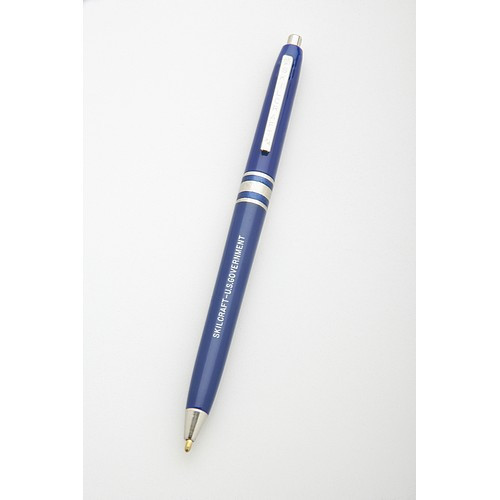 U.S. Government Pen - Medium Point, Blue Ink, NSN 7520-01-332-2833