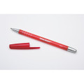 Rubberized/Refillable Ball Point Pen - Medium Point, Red Ink, NSN 7520-01-357-6842