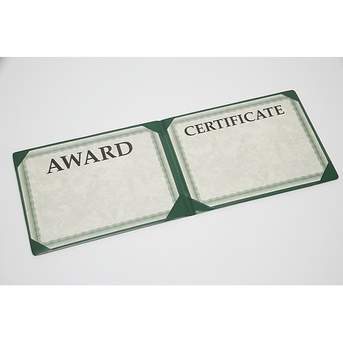 7510004822994 Award Certificate Binder, 8 1/2 x 11, Navy Seal, Blue/Gold
