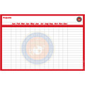 Erasable Custom Wall Calendar 12-Month Planner, NSN 7520-01-496-5473