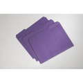Recycled File Folders - Process Chlorine Free, Single Ply Tabs, Purple, NSN 7530-01-566-4135