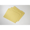 Double-Ply Recycled File Folders-Process Chlorine Free Double-Ply Tabs,Yellow, NSN 7530-01-566-4136