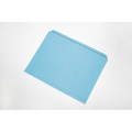 Straight Cut Stained File Folders - Letter Size, Blue, NSN 7530-01-364-9502