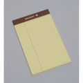 Legal Pads - 5" x 8", Junior-Size, 5/16" Legal Rule, Canary, NSN 7530-01-356-6726