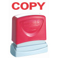 Pre-Inked Message Stamp - One-Color Title Stamp "Copy", Red Ink, NSN 7520-01-207-4108