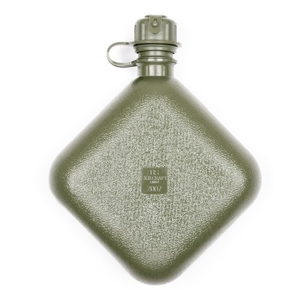Canteen, Water, Plastic, 2 quart, NSN 8465-01-118-8173 - The