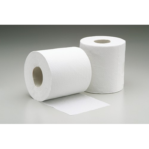  SKILCRAFT 8540-01-592-3324 Toalla de papel continuo de fibra  reciclada de una sola capa, 800 pies de largo x 8 pulgadas de ancho, blanco  (caja de 6) : Industrial y Científico