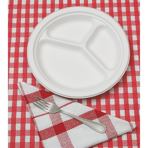 Paper Plates - Triple Compartment - PRIME, NSN 7350-01-263-6701 - The  ArmyProperty Store