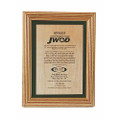 Style D - Frames, 5" x 7", Easel/Velcro,  Antique Gold, NSN 7105-01-440-6073