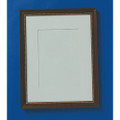 Style F - Frames - Hardwood Finish, 8" x 10", 12 per Box, Mahogany, NSN 7105-01-424-7865