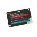 Retractable Chisel Tip Dry Erase Marker-4 Color Set, Blk, Blu, Red, Green Inks, NSN 7520-01-519-5769