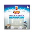 Mr. Clean Magic Eraser Foam Pad, 3 x 3, White, 4/box