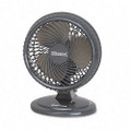 Lil' Blizzard 8" Two-Speed Oscillating Personal Table Fan, Plastic, Black