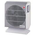 Compact Energy Efficient Heater Fan, Gray, 4.84w x 8.19d x 9.92h