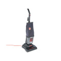 Commercial Lightweight Bagless Upright Vacuum, 12.33lbs, Black