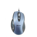 6 Button Ergonomic Laser Mouse w/USB Connectivity, Steel Blue