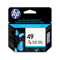 No. 49 51649A Inkjet Print Cartridge, Tri-Color (Cyan, Magenta, Yellow)