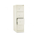 310 Series Four-Drawer, Full-Suspension File, Letter, 26-1/2d, Putty
