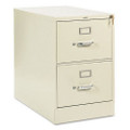 210 Series Two-Drawer, Full-Suspension File, Legal, 28-1/2d, Putty