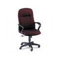 Gamut Series Executive High-Back Swivel/Tilt Chair, Claret Burgundy