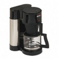 10-Cup Professional Home Coffee Brewer, Stainless Steel, Black