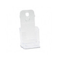 Docuholder Clear Rigid Countertop Leaflet Holder with Business Card Holder
