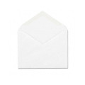 Invitation Envelopes, Gummed, 4-3/8x5-3/4, White, 100/box