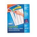 Ink Jet Mailing labels, 1/2 x 1-3/4, White, 2000/Pack