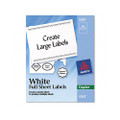 Self-Adhesive Address Labels for Copiers, 8-1/2 x 11, White, 100/Box