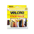 Sticky-Back Hook & Loop Fastener Roll in Dispenser Box, 3/4 x 15 ft., Beige