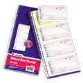 Two-Part Rent Receipt Book, 2-3/4 x 5-1/4, Two-Part Carbonless, 200 Forms