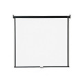 Wall or Ceiling Projection Screen, 60x60, Matte White Screen/Black Matte Casing