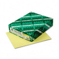 Exact Colored Paper, 24lb, 8-1/2 x 11, Canary Yellow, 500 Sheets/Ream