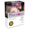 Fireworx Colored Paper, 24lb, 8-1/2 x 11, Combustible Orange, 500 Sheets/Ream